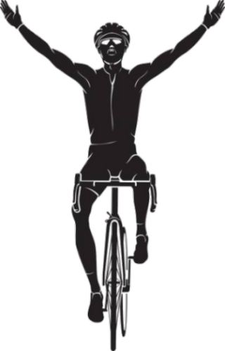 Silhouette cyclisme