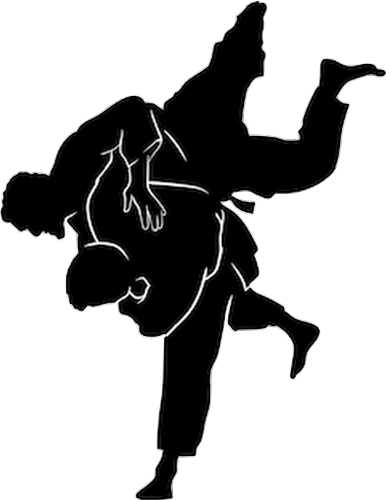 Silhouette judo